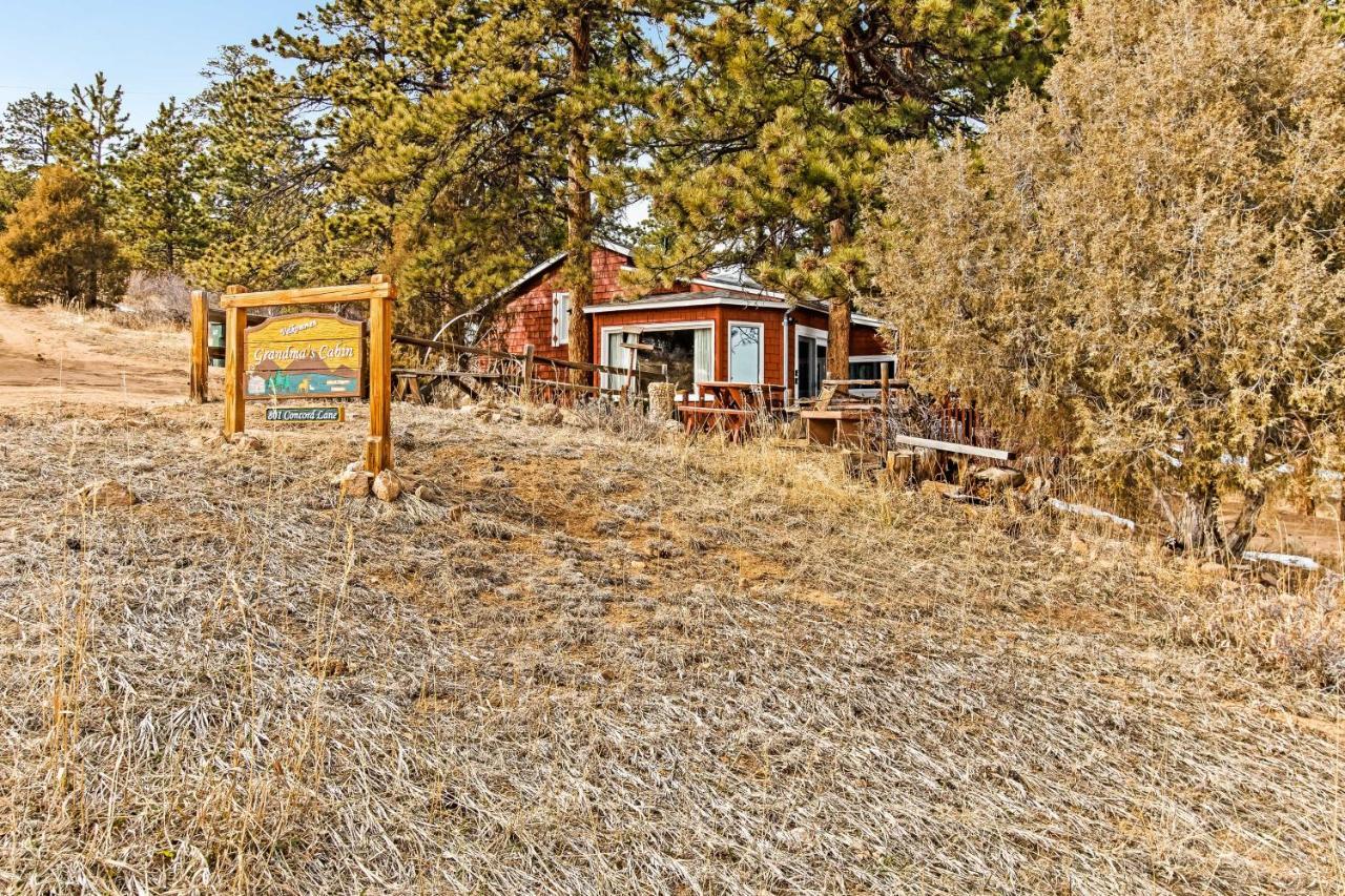 Grandma'S Cabin Estes Park Kültér fotó